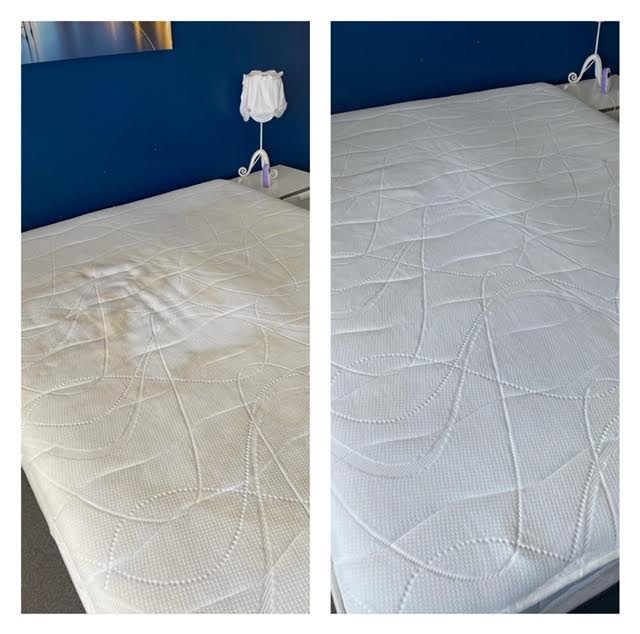 Professional mattress cleaning in Central London removing stains and allergens